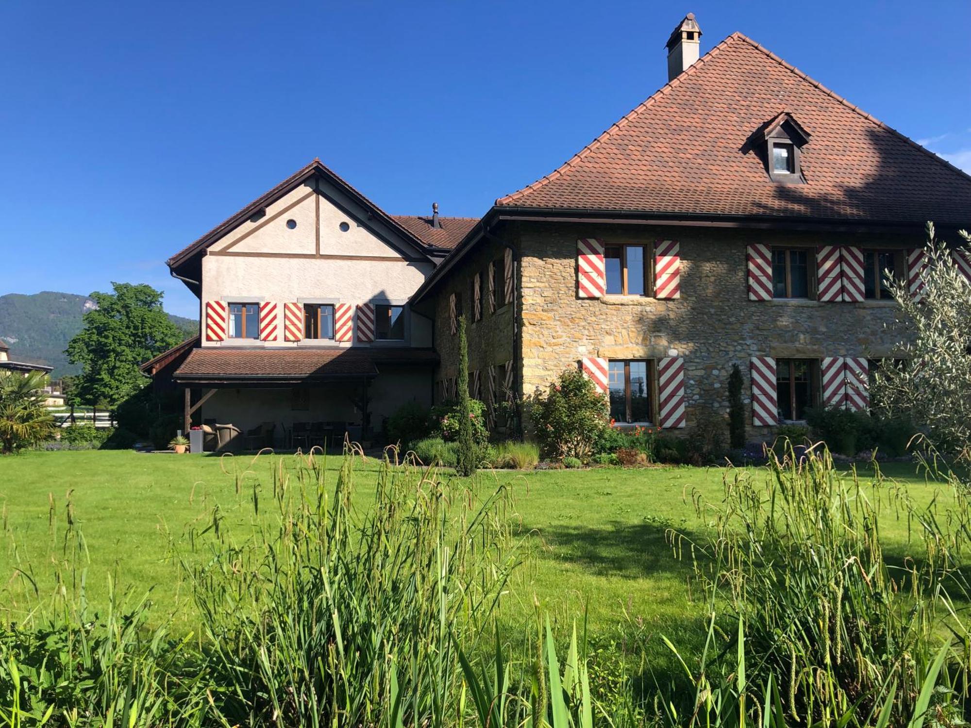 Ferme De Grandchamp Apartment Boudry Exterior photo